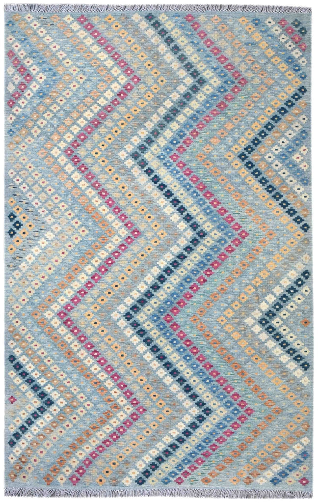 Handmade Afghan Maimana Kilim | 297 x 195 cm | 9'7" x 6'3" - Najaf Rugs & Textile