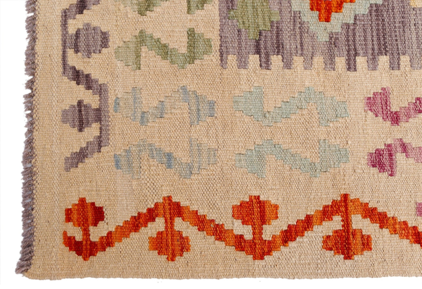 Handmade Afghan Maimana Kilim | 297 x 206 cm | 9'9" x 6'9" - Najaf Rugs & Textile