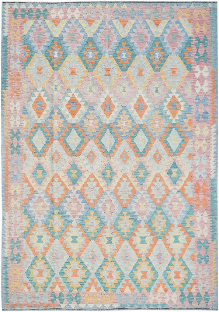 Handmade Afghan Maimana Kilim | 300 x 200 cm | 9'10" x 6'7" - Najaf Rugs & Textile