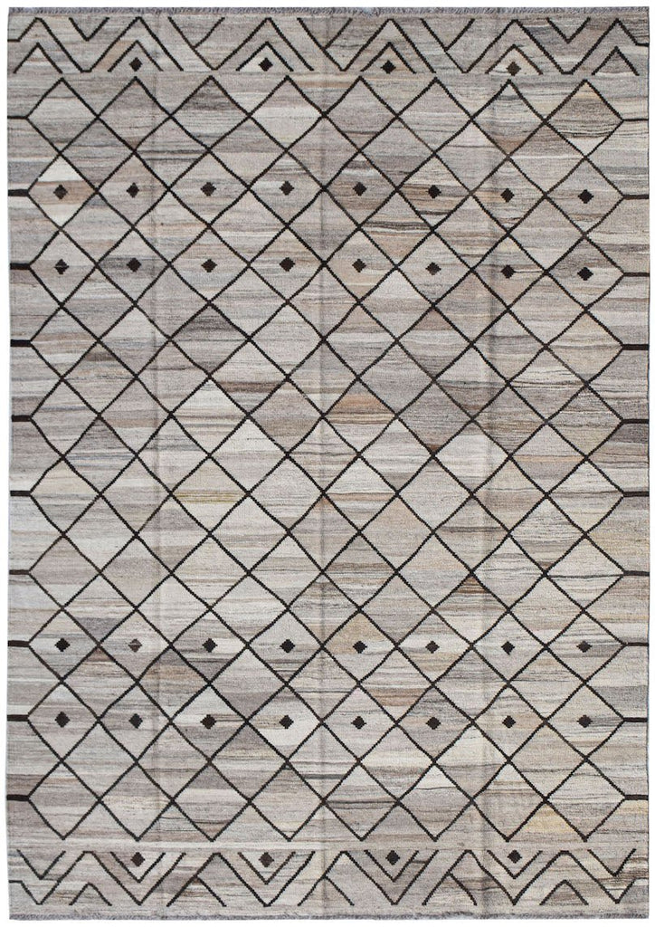 Handmade Afghan Maimana Kilim | 300 x 206 cm | 9'10" x 6'9" - Najaf Rugs & Textile