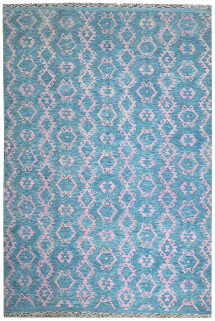 Handmade Afghan Maimana Kilim | 301 x 208 cm | 9'8" x 6'8" - Najaf Rugs & Textile