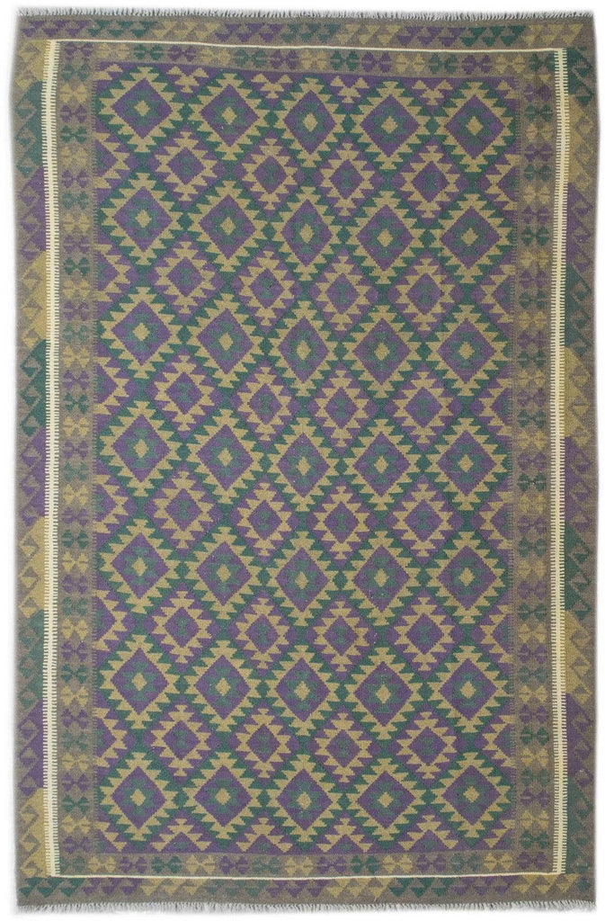 Handmade Afghan Maimana Kilim | 304 x 213 cm | 9'9" x 6'9" - Najaf Rugs & Textile