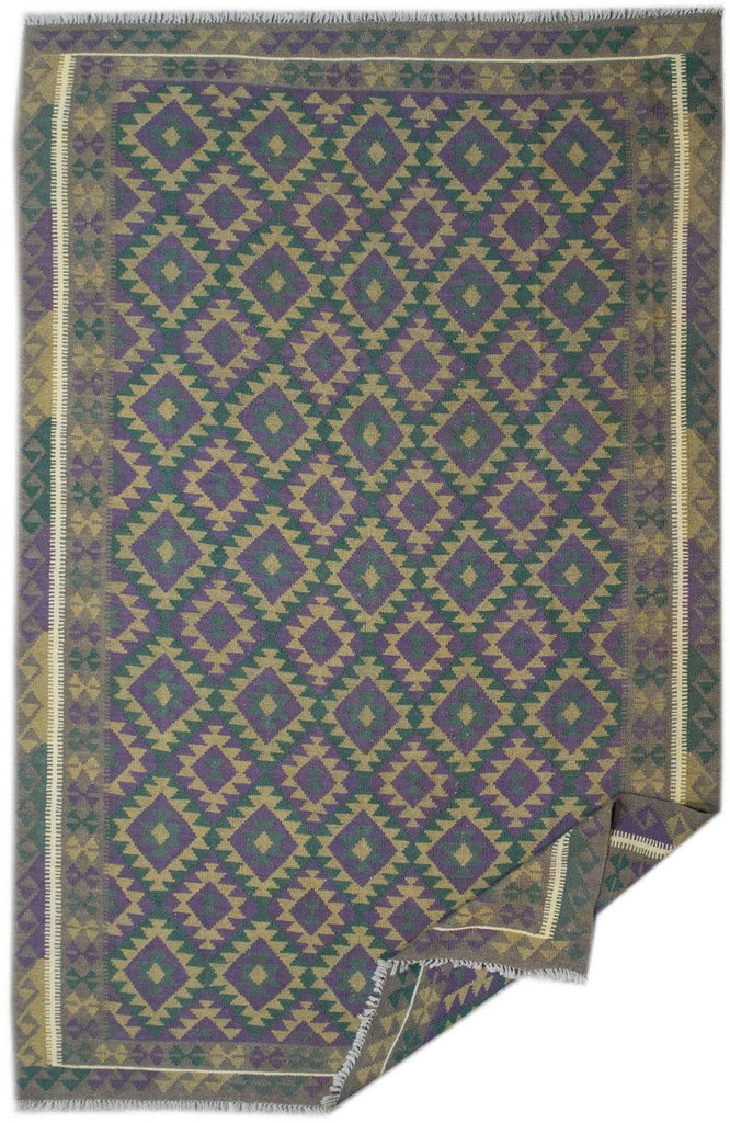 Handmade Afghan Maimana Kilim | 304 x 213 cm | 9'9" x 6'9" - Najaf Rugs & Textile