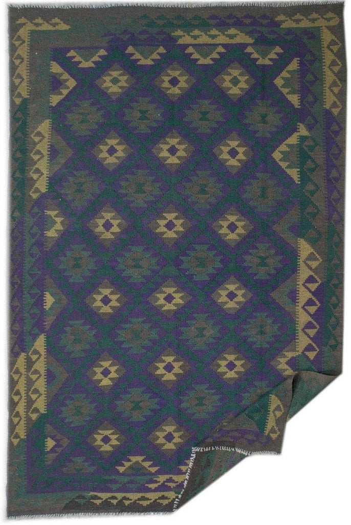 Handmade Afghan Maimana Kilim | 307 x 204 cm | 10' x 6'6" - Najaf Rugs & Textile