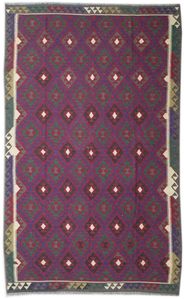 Handmade Afghan Maimana Kilim | 308 x 210 cm | 10'1" x 6'9" - Najaf Rugs & Textile