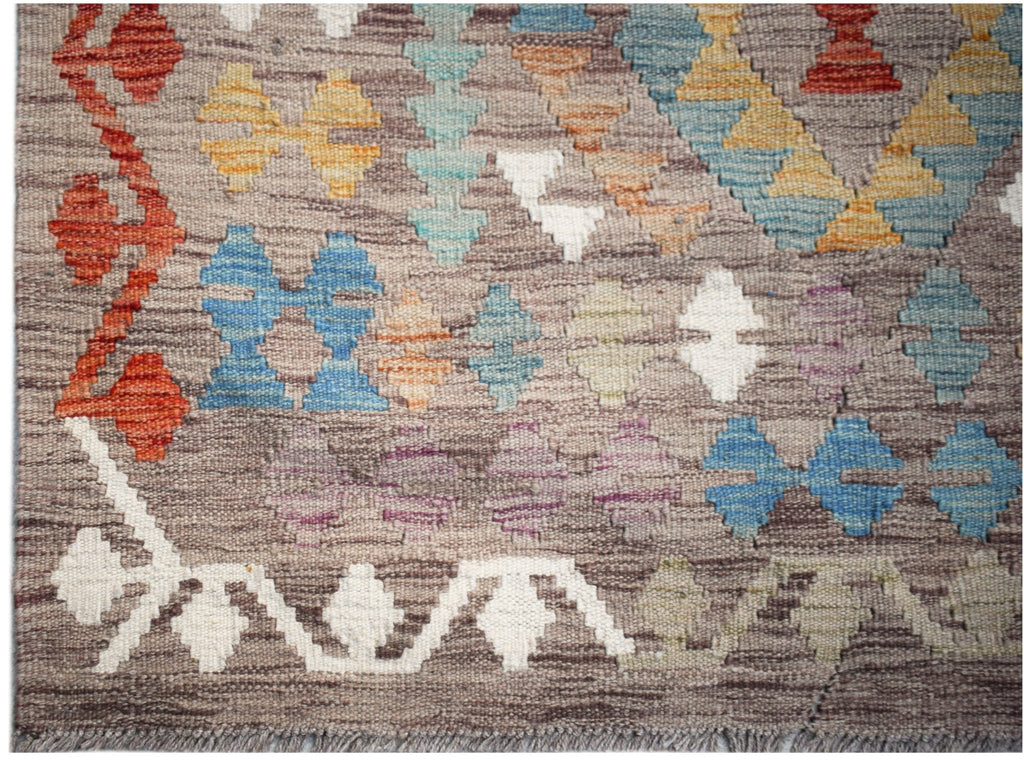 Handmade Afghan Maimana Kilim | 342 x 252 cm | 11'6" x 8'3" - Najaf Rugs & Textile