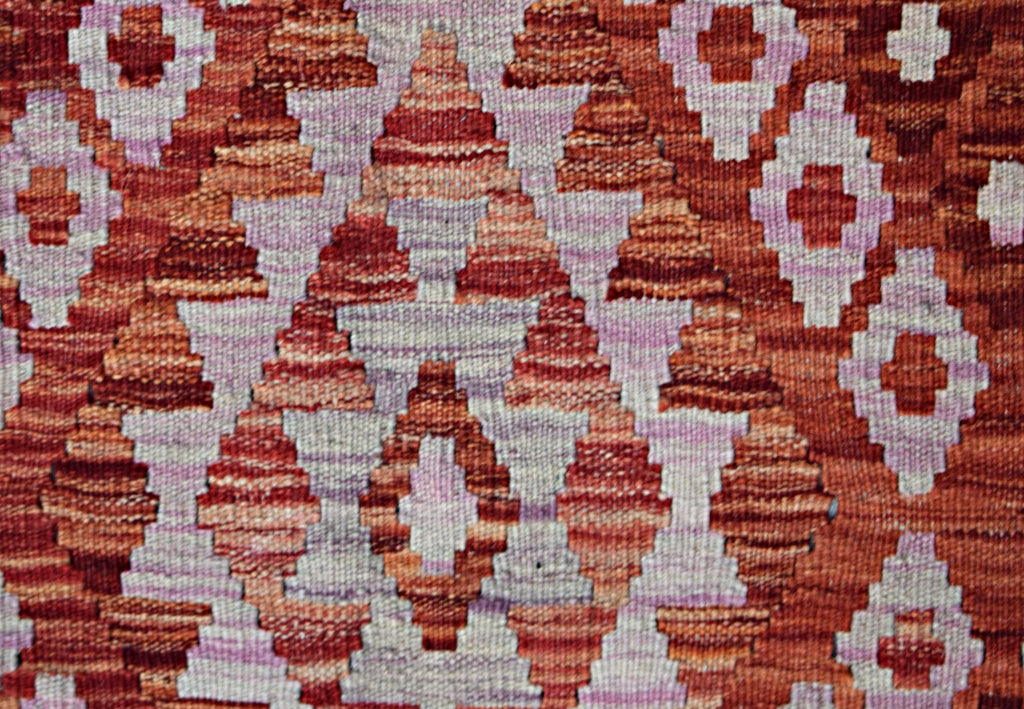 Handmade Afghan Maimana Kilim | 346 x 261 cm | 11'5" x 8'7" - Najaf Rugs & Textile