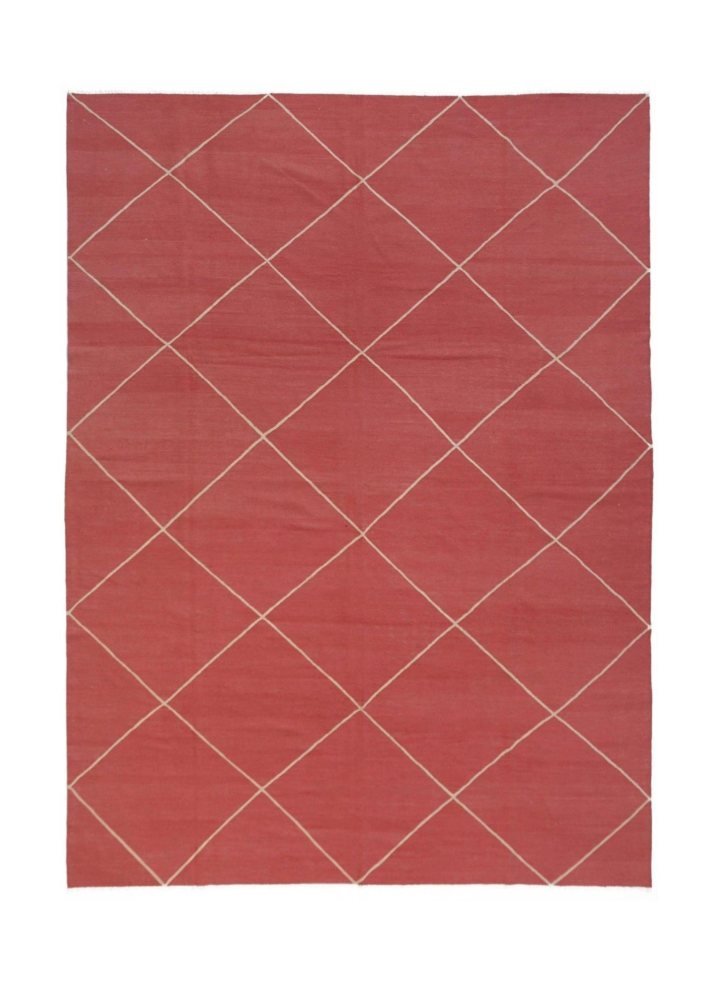 Handmade Afghan Maimana Kilim | 392 x 303 cm | 12'10" x 9'11" - Najaf Rugs & Textile