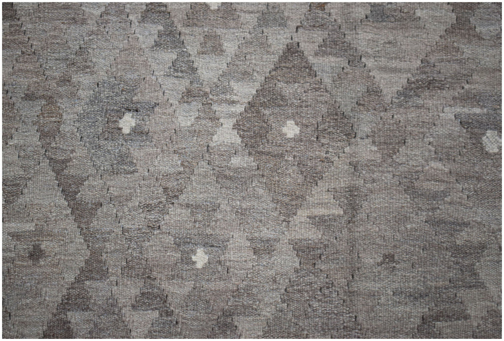 Handmade Afghan Natural Undyed Maiamana Kilim | 300 x 200 cm | 9'10" x 6'7" - Najaf Rugs & Textile