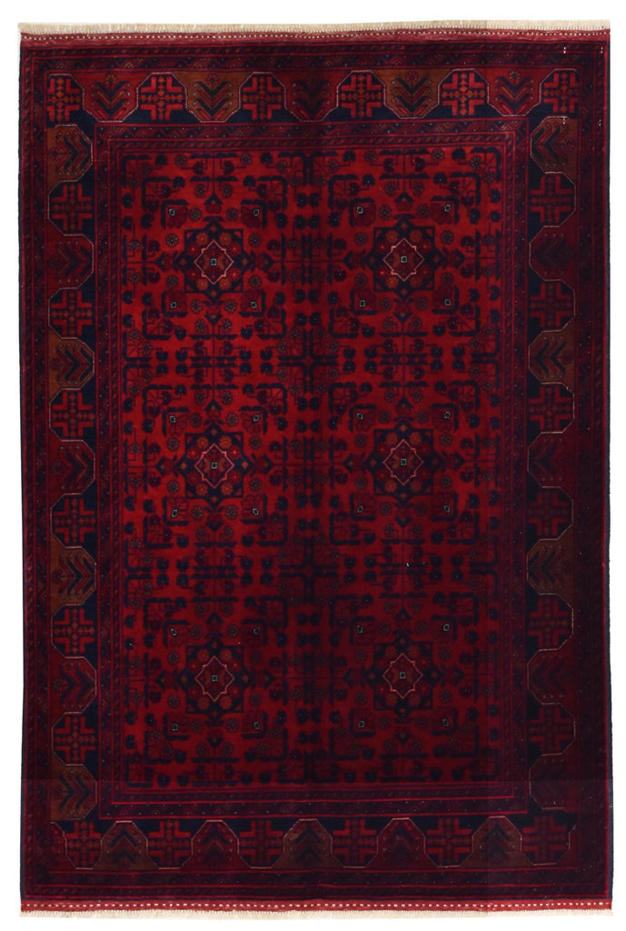 Handmade Afghan Traditional Biljik Rug | 147 x 100 cm | 4'8" x 3'2" - Najaf Rugs & Textile