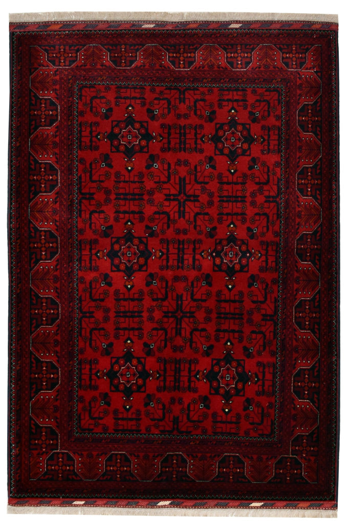 Handmade Afghan Traditional Biljik Rug | 148 x 101 cm | 4'8" x 3'3" - Najaf Rugs & Textile