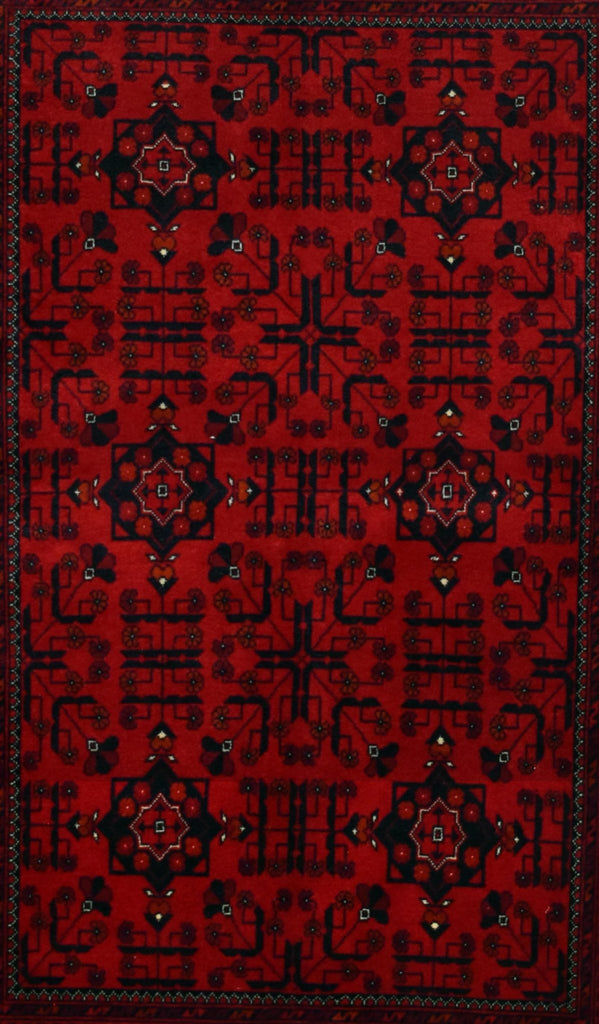 Handmade Afghan Traditional Biljik Rug | 148 x 101 cm | 4'8" x 3'3" - Najaf Rugs & Textile