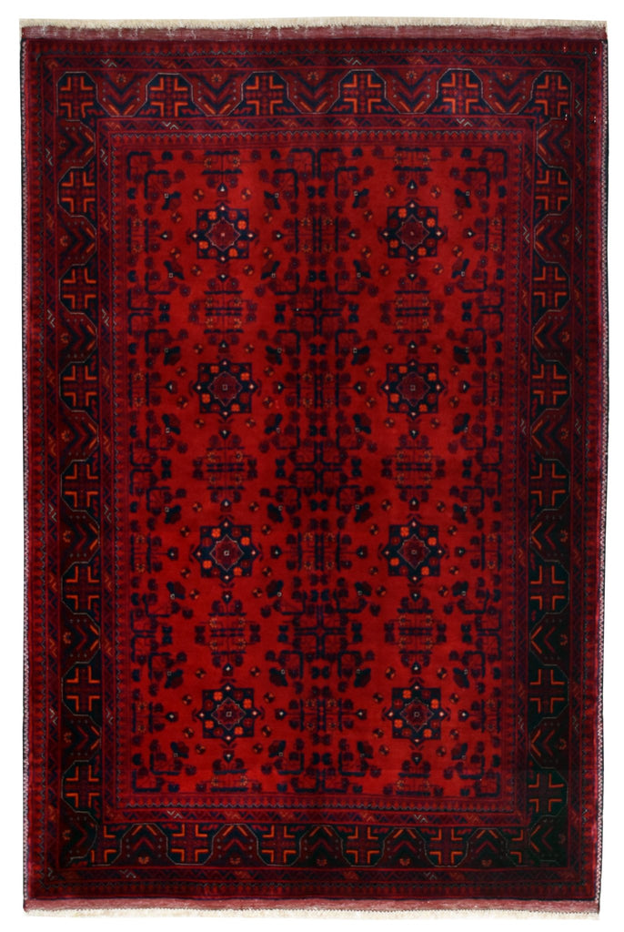 Handmade Afghan Traditional Biljik Rug | 151 x 102 cm | 4'9" x 3'3" - Najaf Rugs & Textile