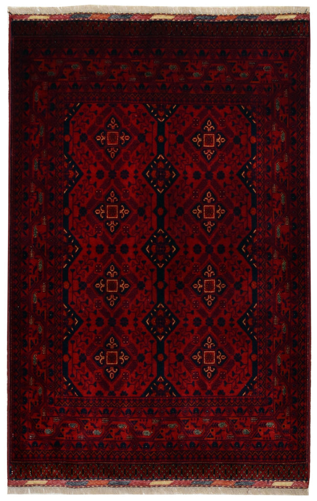 Handmade Afghan Traditional Biljik Rug | 153 x 100 cm | 5' x 3'2" - Najaf Rugs & Textile