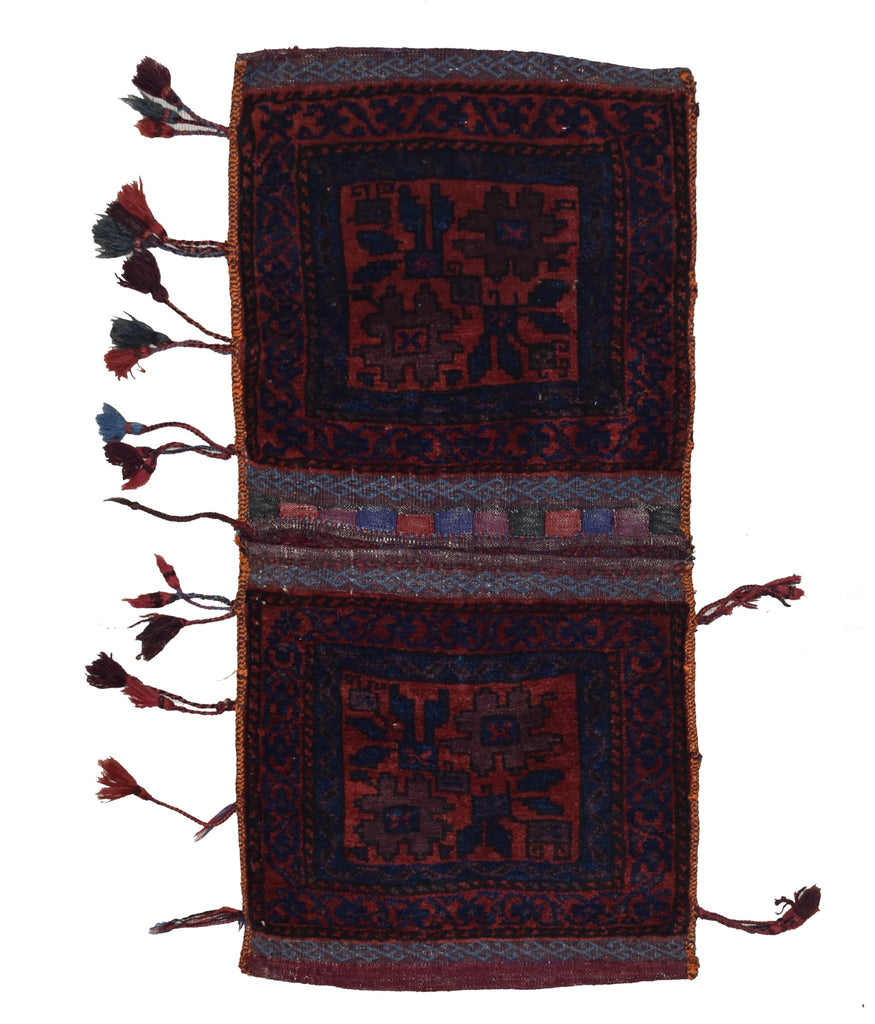 Handmade Afghan Tribal Saddle Bag | 102 x 56 cm - Najaf Rugs & Textile