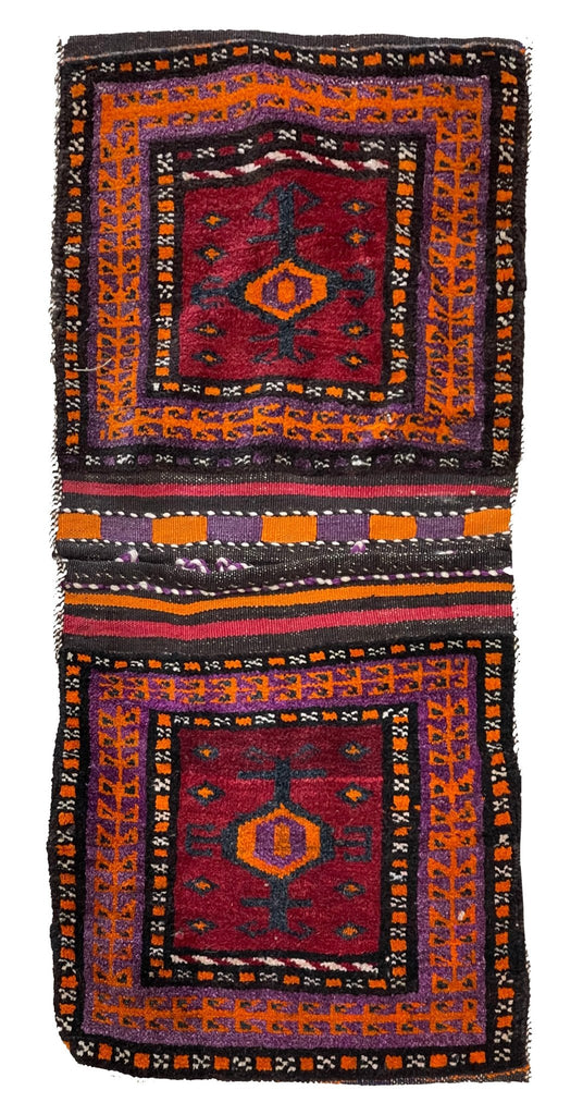 Handmade Afghan Tribal Saddle Bag | 106 x 50 cm - Najaf Rugs & Textile