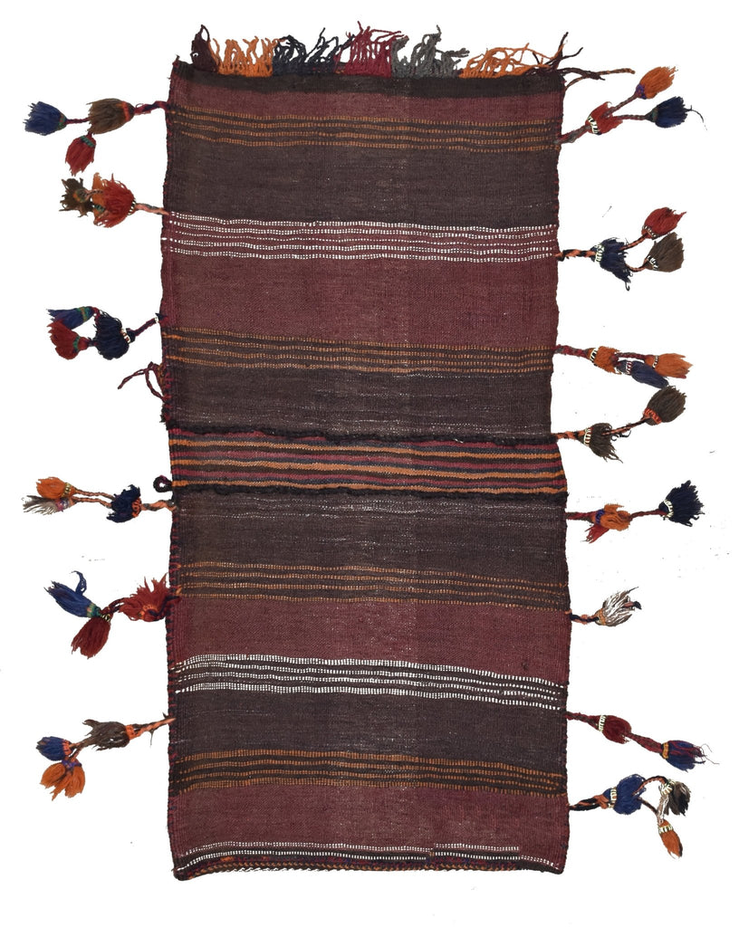 Handmade Afghan Tribal Saddle Bag | 114 x 55 cm - Najaf Rugs & Textile