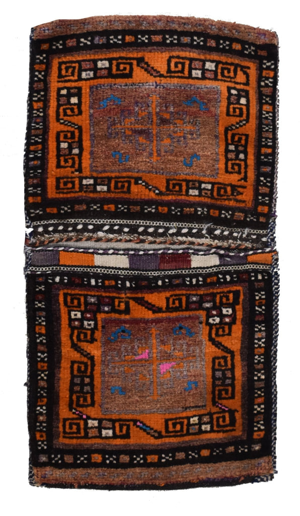 Handmade Afghan Tribal Saddle Bag | 92 x 48 cm - Najaf Rugs & Textile