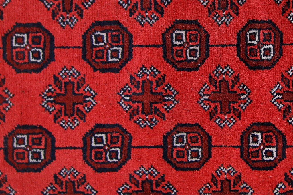 Handmade Afghan Turkmen Rug | 182 x 100 cm | 6' x 3'3" - Najaf Rugs & Textile
