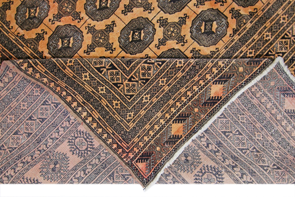 Handmade Afghan Turkmen Tekke Rug | 382 x 283 cm | 12'6" x 9'3" - Najaf Rugs & Textile