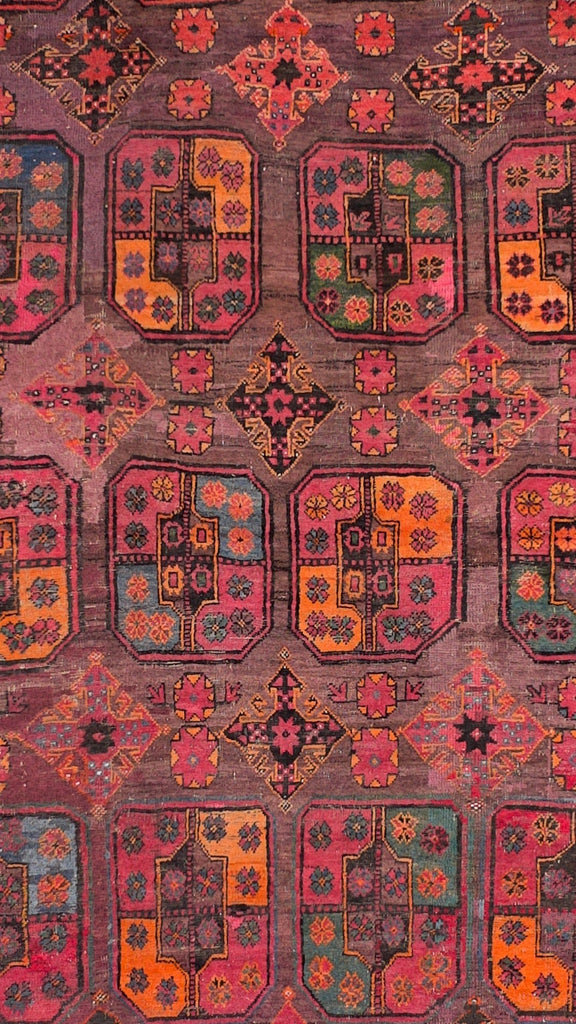 Handmade Antique Farah Balouch Rug | 607 x 420 cm | 19'9" x 13'7" - Najaf Rugs & Textile
