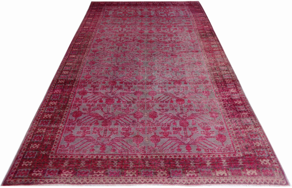 Handmade Antique Khotan Rug | 343 x 195 cm | 11'3" x 6'5" - Najaf Rugs & Textile