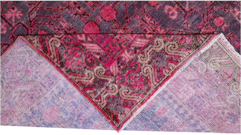 Handmade Antique Khotan Rug | 404 x 195 cm | 13'4" x 6'5" - Najaf Rugs & Textile