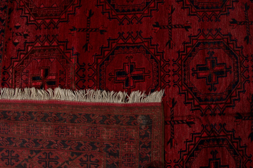 Handmade Antique Traditional Turkmen Rug | 598 x 399 cm - Najaf Rugs & Textile