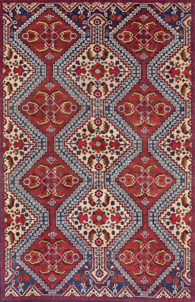 Handmade Khal Mohammadi Merinos Rug | 300 x 203 cm | 9’8” x 6’6” - Najaf Rugs & Textile