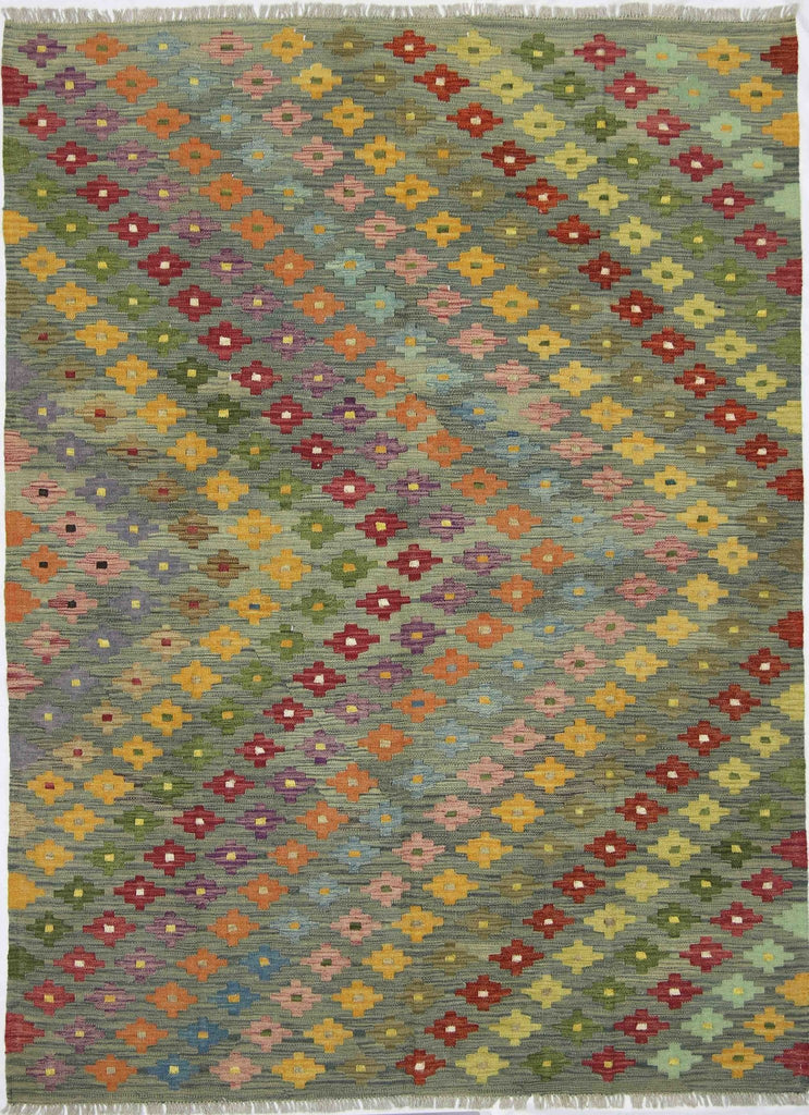 Handmade Maimana Kilim | 235 x 173 cm - Najaf Rugs & Textile
