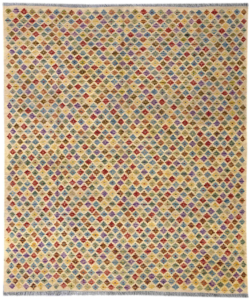 Handmade Maimana Kilim | 245 x 203 cm - Najaf Rugs & Textile