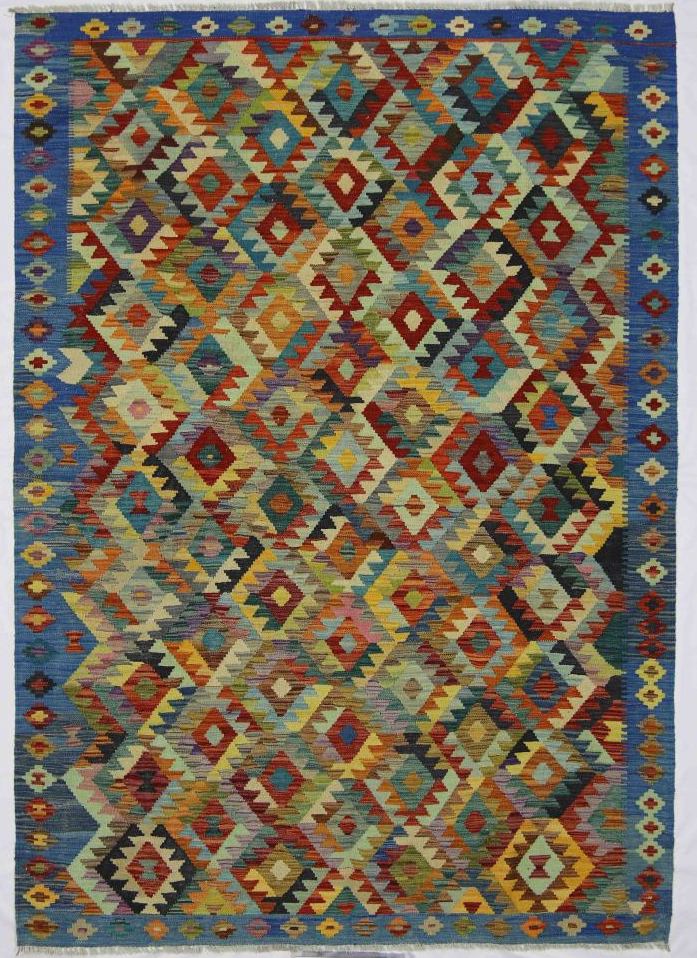 Handmade Maimana Kilim | 247 x 174 cm - Najaf Rugs & Textile