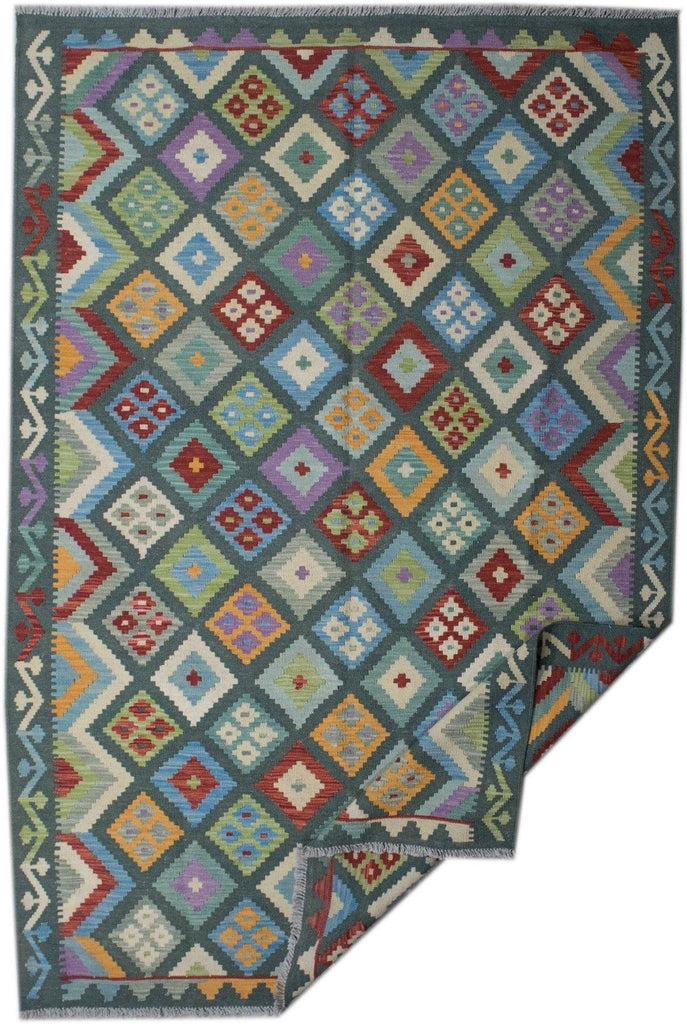 Handmade Maimana Kilim | 248 x 177 cm - Najaf Rugs & Textile
