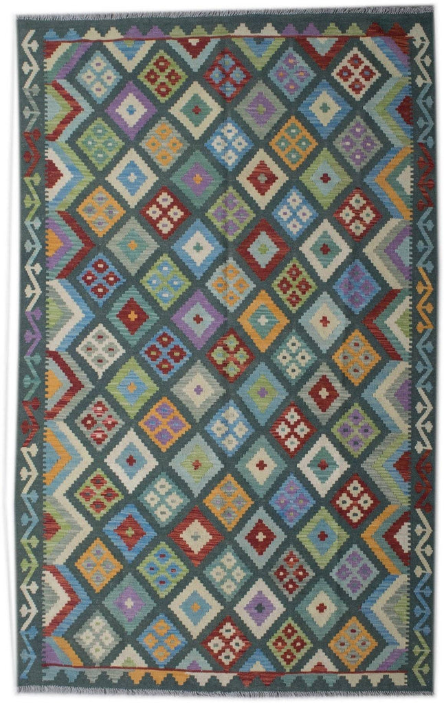 Handmade Maimana Kilim | 248 x 177 cm - Najaf Rugs & Textile