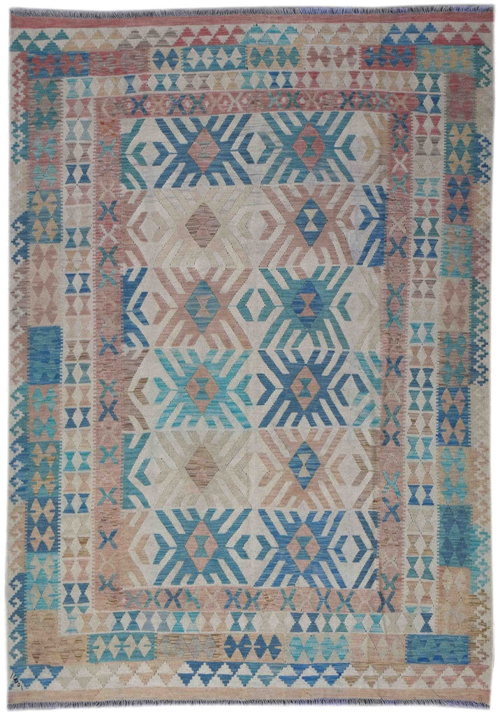 Handmade Maimana Kilim | 300 x 221 cm - Najaf Rugs & Textile