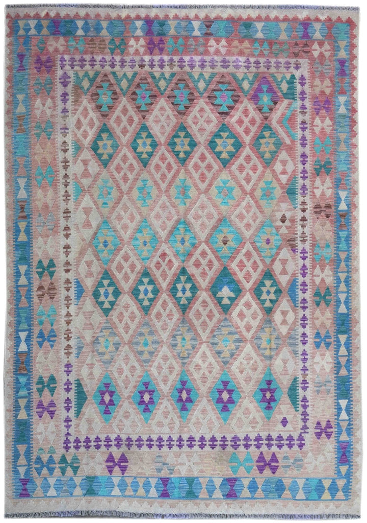 Handmade Maimana Kilim | 301 x 218 cm - Najaf Rugs & Textile