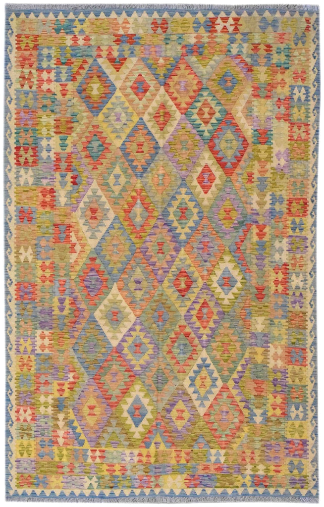 Handmade Maimana Kilim | 305 x 198 cm - Najaf Rugs & Textile