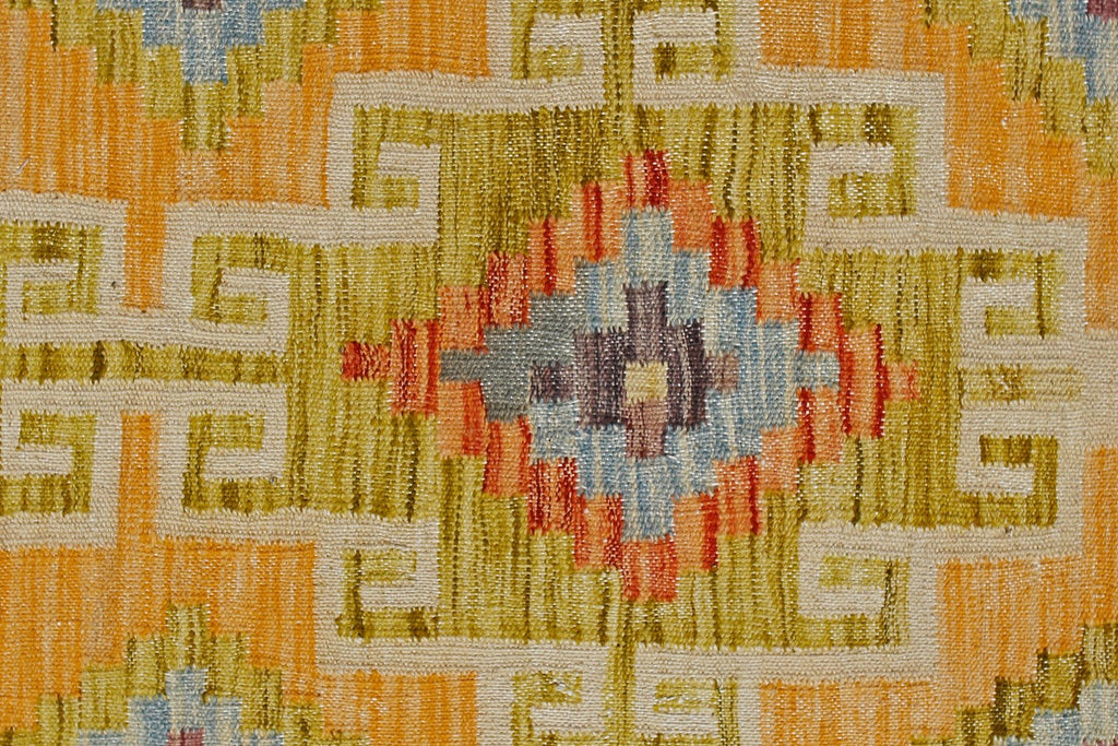 Handmade Mini Afghan Maimana Kilim | 84 x 65 cm | 2'9" x 2'11" - Najaf Rugs & Textile