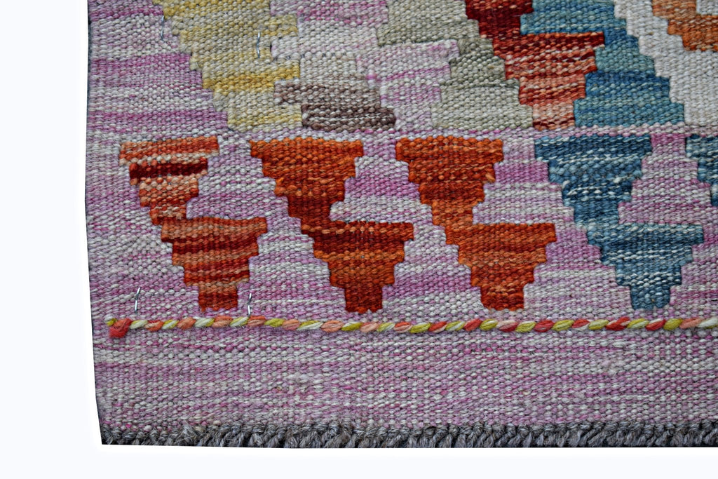 Handmade Mini Afghan Maimana Kilim | 90 x 65 cm | 3' x 2'2" - Najaf Rugs & Textile