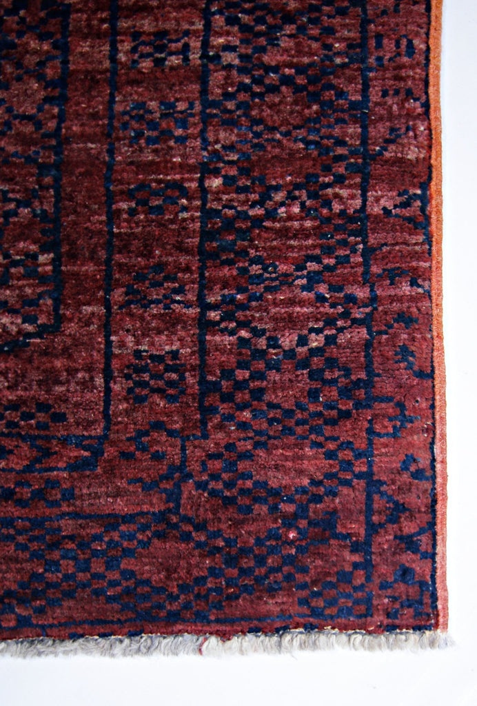 Handmade Mini Afghan Turkmen Rug | 87 x 84 cm | 2'10" x 2'9" - Najaf Rugs & Textile