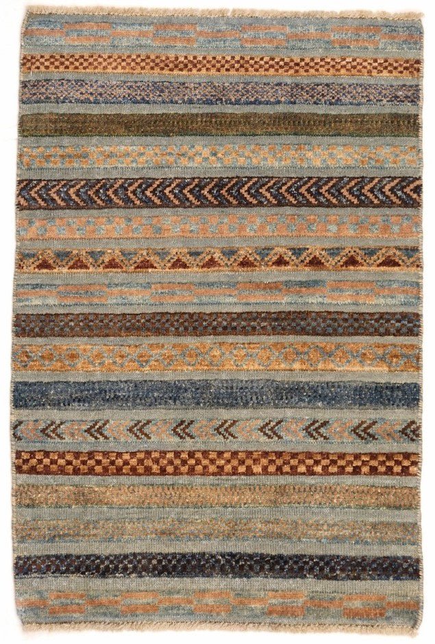 Handmade Mini Barjasta Rug | 89 x 60 cm - Najaf Rugs & Textile