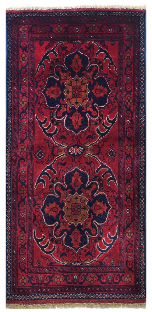 Handmade Mini Biljik Rug | 100 x 50 cm | 3'2" x 1'6" - Najaf Rugs & Textile
