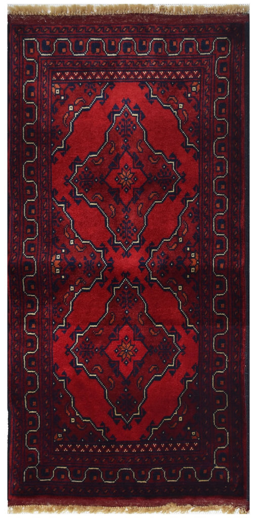 Handmade Mini Biljik Rug | 100 x 51 cm | 3'2" x 1'6" - Najaf Rugs & Textile