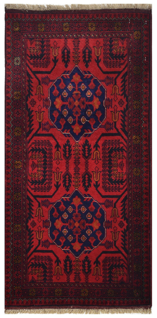 Handmade Mini Biljik Rug | 100 x 53 cm | 3'2" x 1'7" - Najaf Rugs & Textile