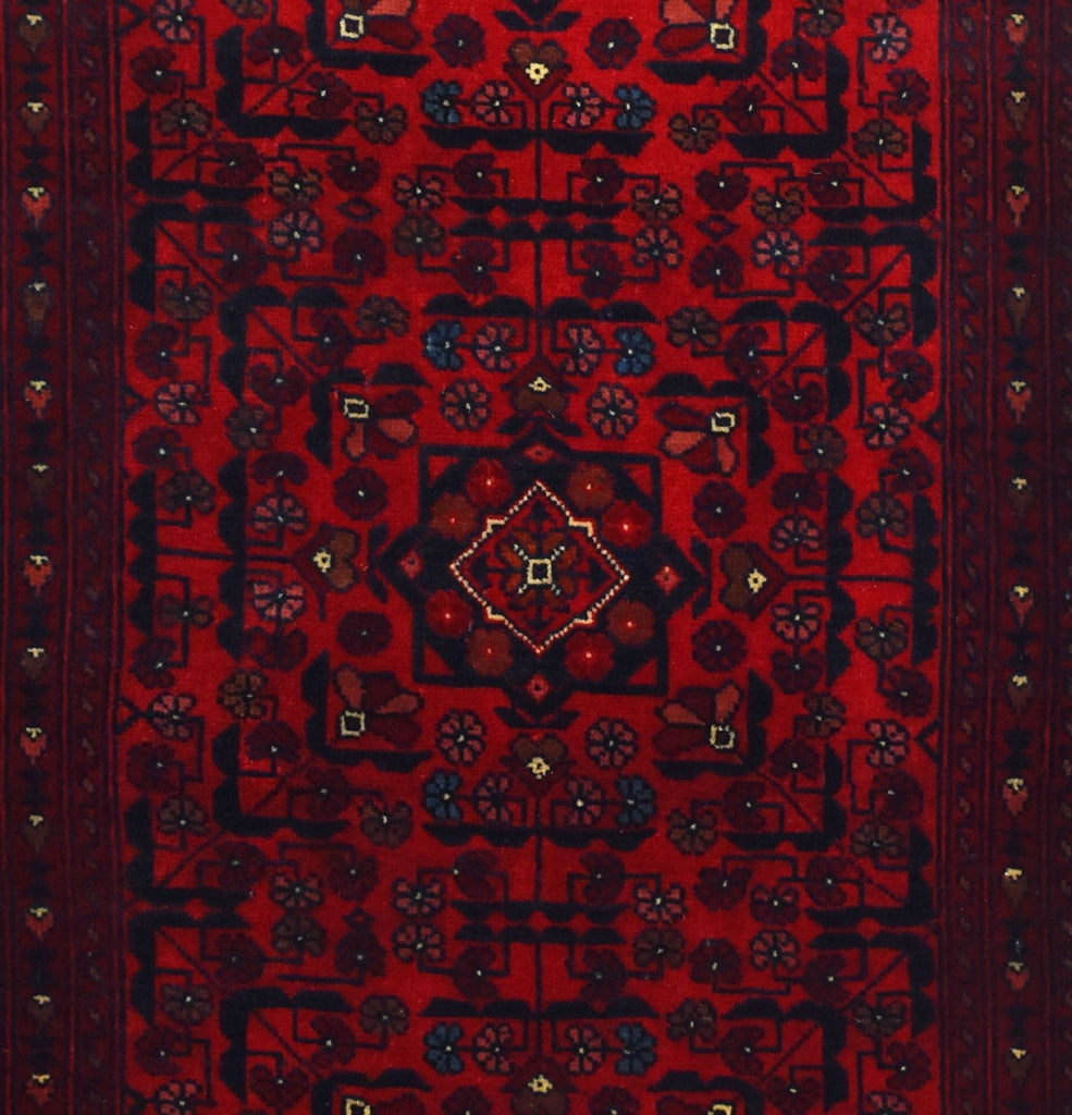 Handmade Mini Biljik Rug | 100 x 54 cm | 3'2" x 1'7" - Najaf Rugs & Textile