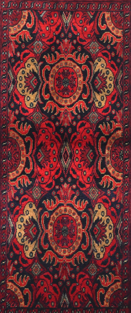 Handmade Mini Biljik Rug | 100 x 57 cm | 3'2" x 1'8" - Najaf Rugs & Textile