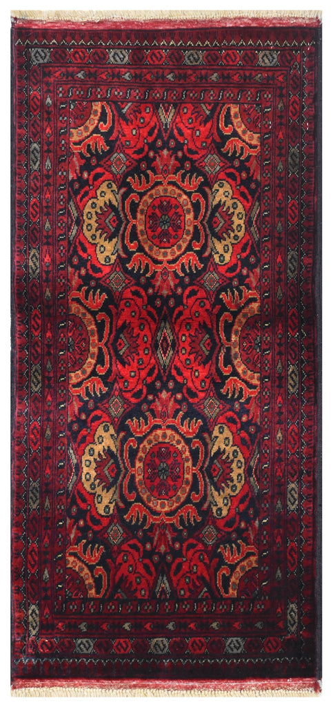 Handmade Mini Biljik Rug | 100 x 57 cm | 3'2" x 1'8" - Najaf Rugs & Textile