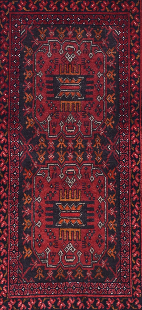 Handmade Mini Biljik Rug | 101 x 56 cm | 3'3" x 1'8" - Najaf Rugs & Textile