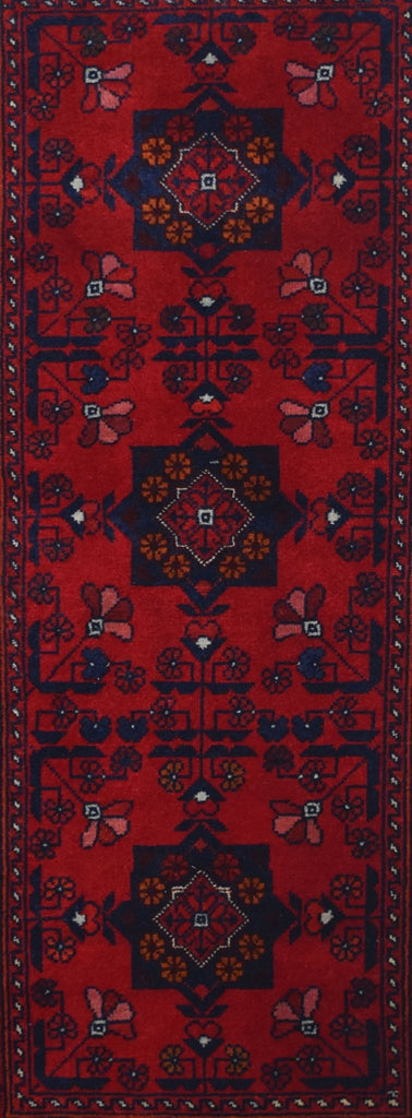 Handmade Mini Biljik Rug | 102 x 52 cm | 3'3" x 1'7" - Najaf Rugs & Textile