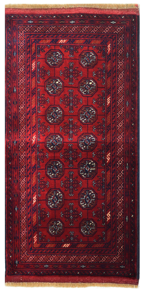 Handmade Mini Biljik Rug | 105 x 54 cm | 3'4" x 1'7" - Najaf Rugs & Textile
